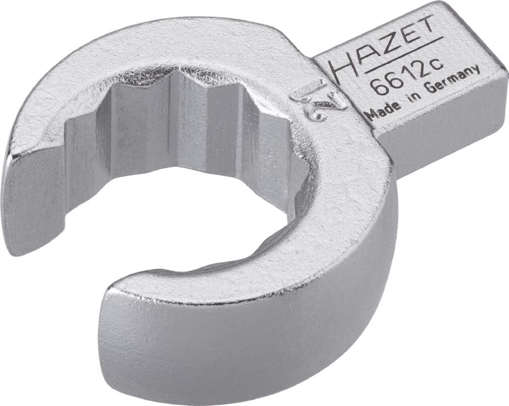 Hazet Einsteck Ringschlüssel offen 6612C-21 SW 21 mm Produktbild Hazet Einsteck Ringschlüssel offen 6612C-21 SW 21 mm
