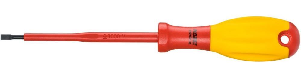 Produktbild Hazet Elektriker-Schraubendreher schutzisoliert 810VDE-35 Schlitz Profil