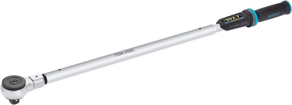 Hazet Elektronischer Drehmomentschlüssl Drehwinkelschlüssel 7294-2STACCAL Länge 945 mm Produktbild Hazet Elektronischer Drehmomentschlüssl Drehwinkelschlüssel 7294-2STACCAL Länge 945 mm