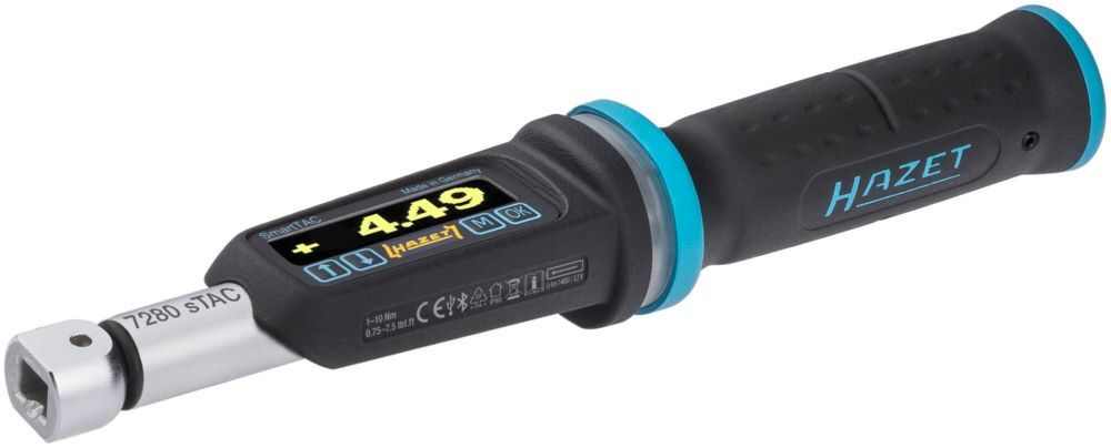 Hazet Elektronischer Drehmomentschlüssel 7280-2STAC 1-10 Nm 1/4 Zoll 260 mm Produktbild Hazet Elektronischer Drehmomentschlüssel 7280-2STAC 1-10 Nm 1/4 Zoll 260 mm bild 6