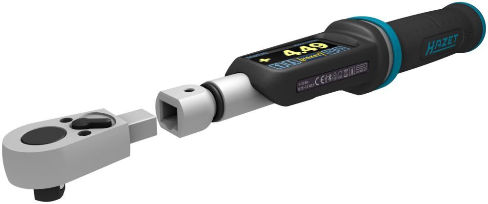 Hazet Elektronischer Drehmomentschlüssel Drehwinkelschlüssel 7280-5STAC Länge 260 mm Produktbild Hazet Elektronischer Drehmomentschlüssel Drehwinkelschlüssel 7280-5STAC Länge 260 mm bild 7