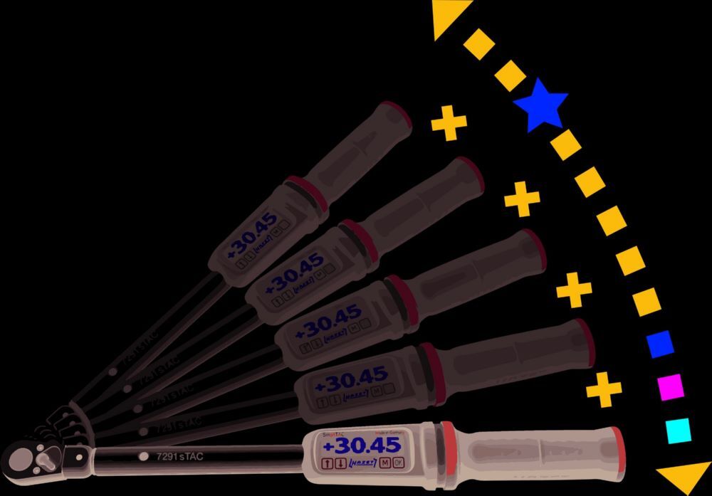 Hazet Elektro Drehmomentschlüssel Winkel 7281-2STAC Vierkant 1/4 Zoll 260 mm Produktbild Hazet Elektro Drehmomentschlüssel Winkel 7281-2STAC Vierkant 1/4 Zoll 260 mm bild 5