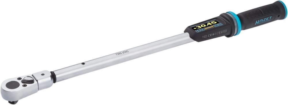 Hazet Elektronischer Drehmomentschlüssel 7292-5STAC 1/2 Zoll 20-200 Nm 520 mm Produktbild Hazet Elektronischer Drehmomentschlüssel 7292-5STAC 1/2 Zoll 20-200 Nm 520 mm