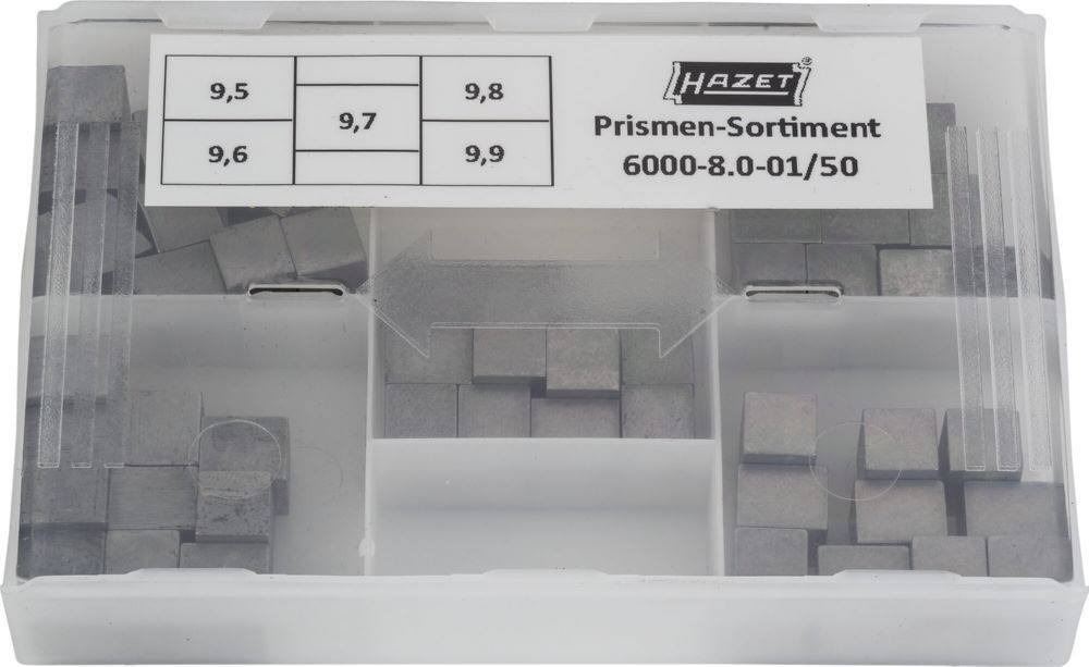 Hazet Ersatzteil Satz 6000-8.0-01/50 9,5 bis 9,9 mm Produktbild Hazet Ersatzteil Satz 6000-8.0-01/50 9,5 bis 9,9 mm