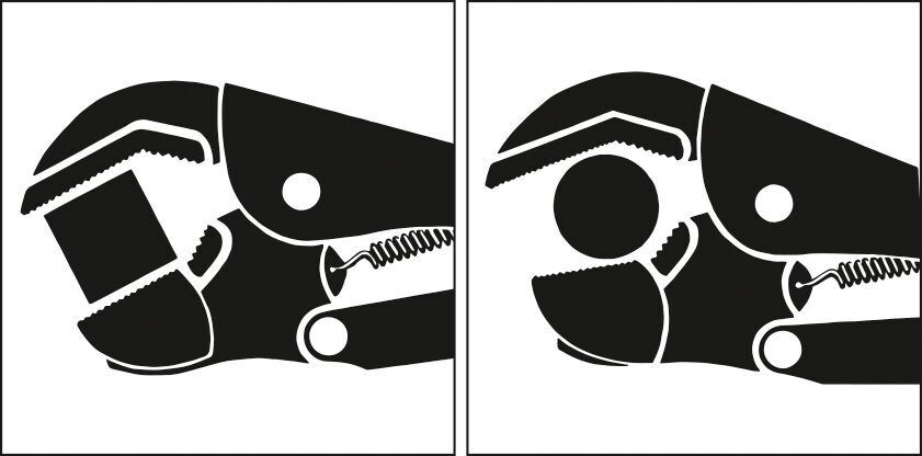 Produktbild Gripzange Spannbereich 200 mm Länge 260 mm bild 2