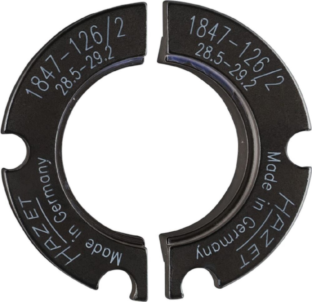 Produktbild Hazet Halbschalen Paar Durchmesser 28,5 bis 29,2 mm Länge 180 mm