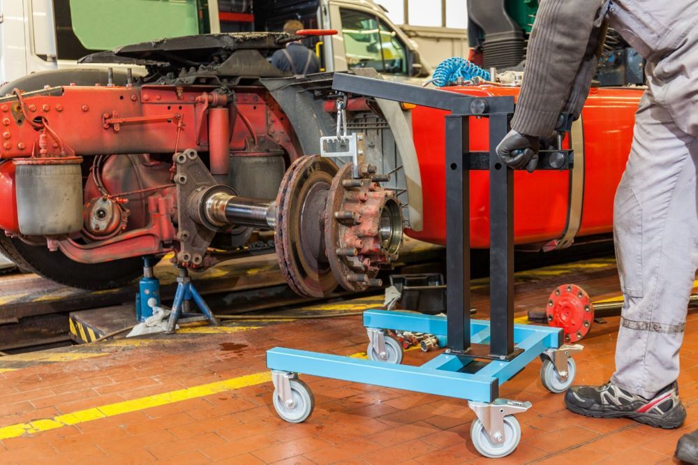 Hazet Hebehilfe rollbar 4972-1/3 3-teilig für KFZ Bauteile Produktbild Hazet Hebehilfe rollbar 4972-1/3 3-teilig für KFZ Bauteile bild 4