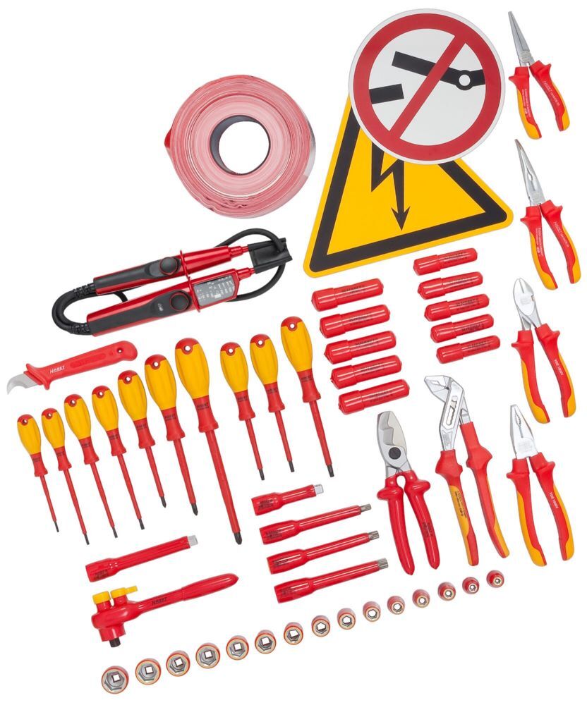 Hazet Hochvolt Werkzeug Satz schutzisoliert 150/52 3/8 Zoll Vierkant für KFZ Produktbild Hazet Hochvolt Werkzeug Satz schutzisoliert 150/52 3/8 Zoll Vierkant für KFZ bild 6