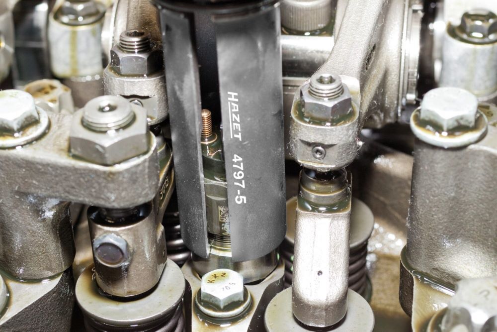 Hazet Injektor Klaue 4797-5 M10 x1,5 mm 174 mm Produktbild Hazet Injektor Klaue 4797-5 M10 x1,5 mm 174 mm bild 5