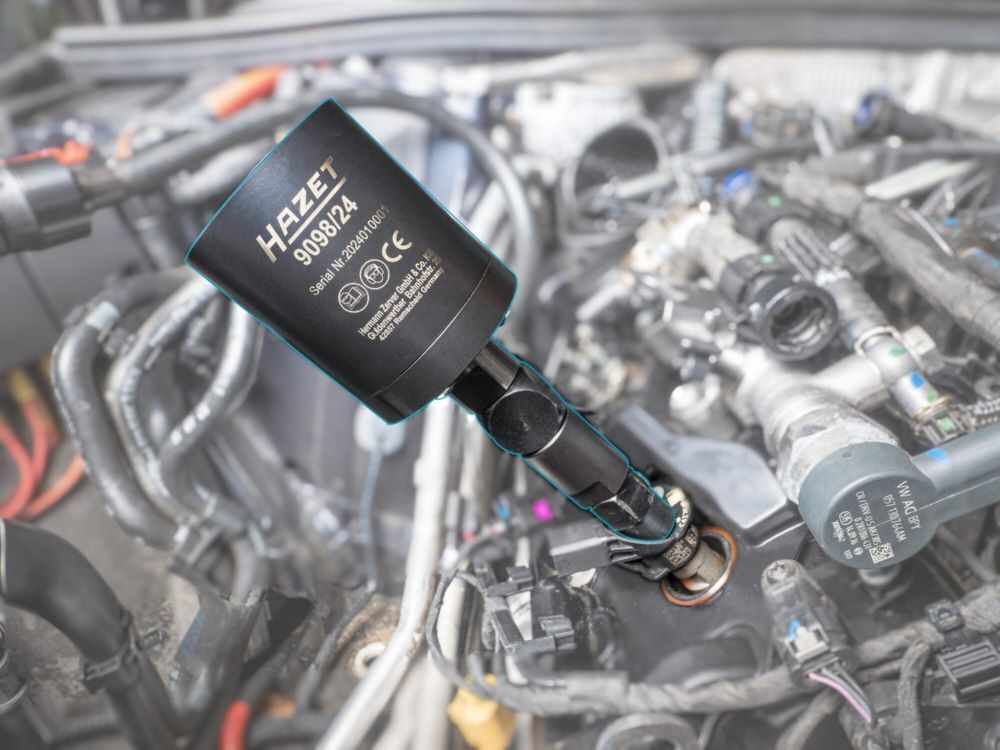 Produktbild Injektor Schlagauszieher Druckluft 9098/24 Typ C Haken 24 teilig bild 4