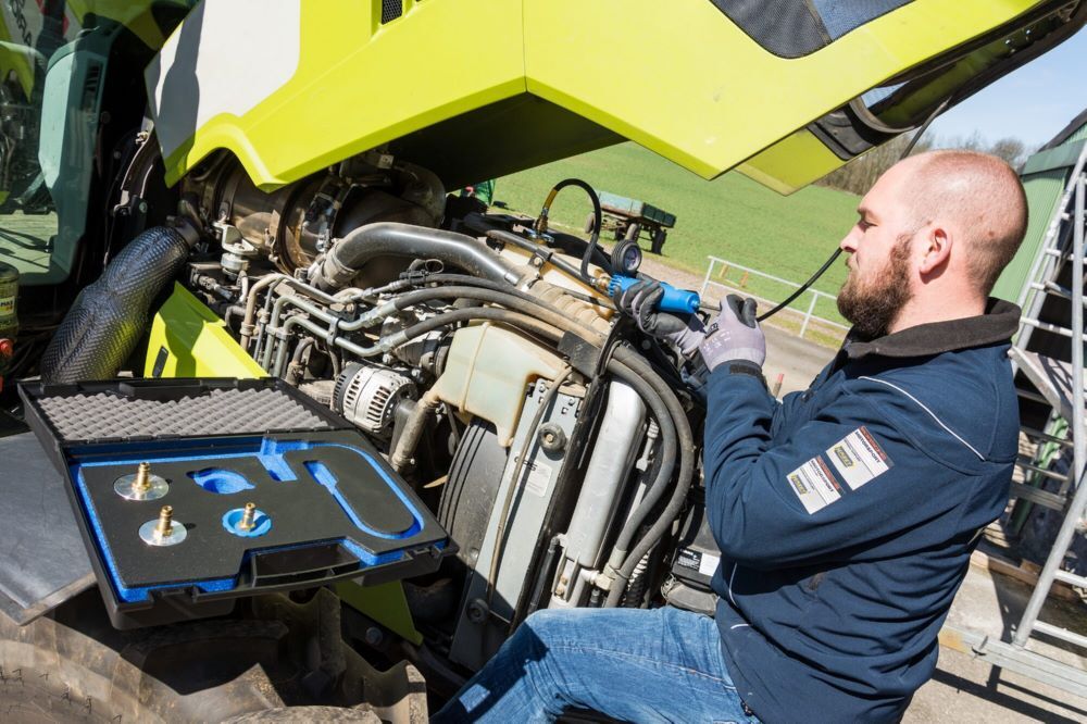 Produktbild Kühlsystem Tester für Landmaschinen 4800/6 im Kasten 6 teilig bild 3