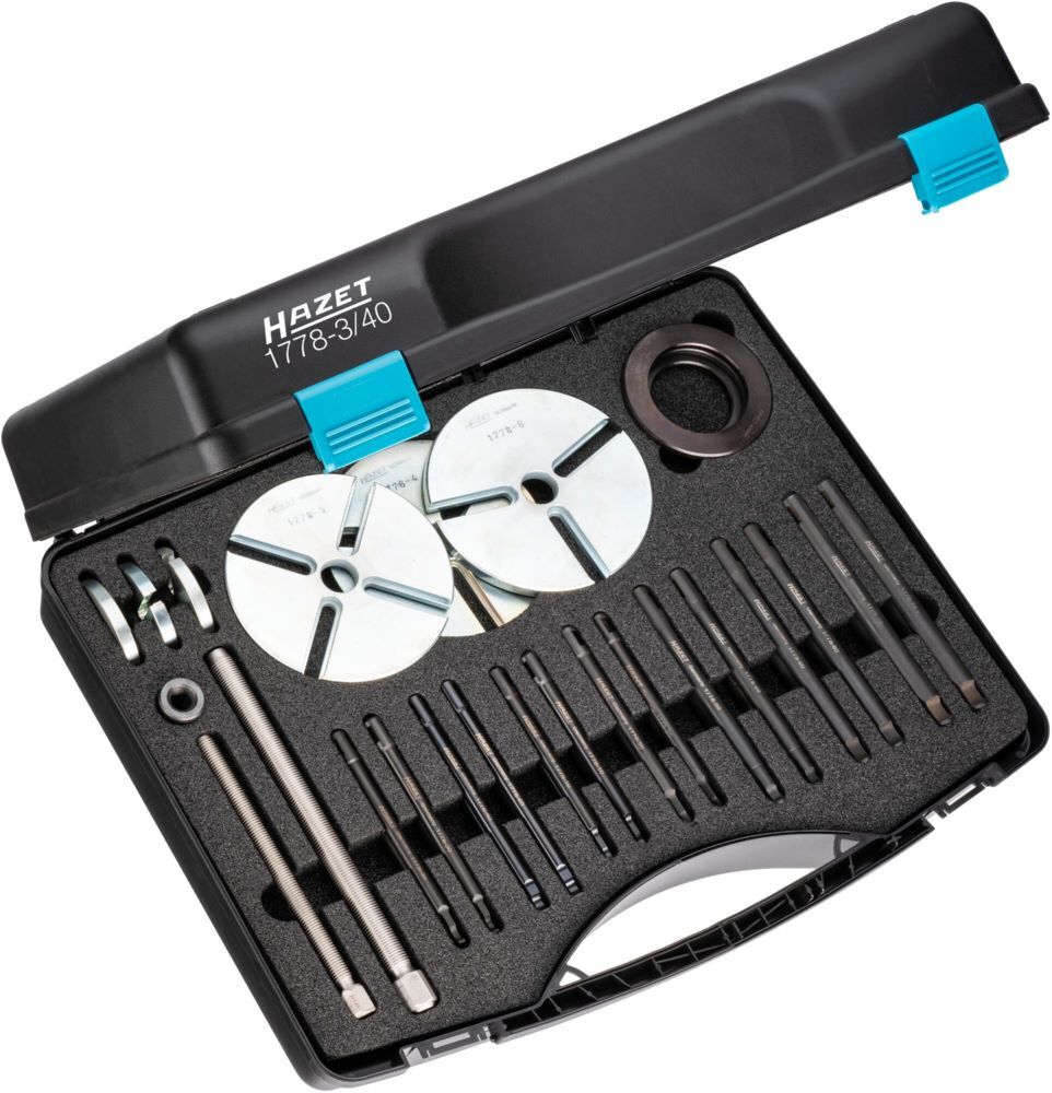 Hazet Kugellager Abzieher Satz 1778-3/40 40 teilig Produktbild Hazet Kugellager Abzieher Satz 1778-3/40 40 teilig