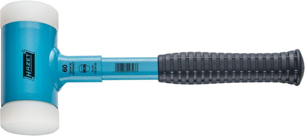 Produktbild Hazet Kunststoffhammer rückschlagfrei 1953N-60 Durchmesser 60 mm