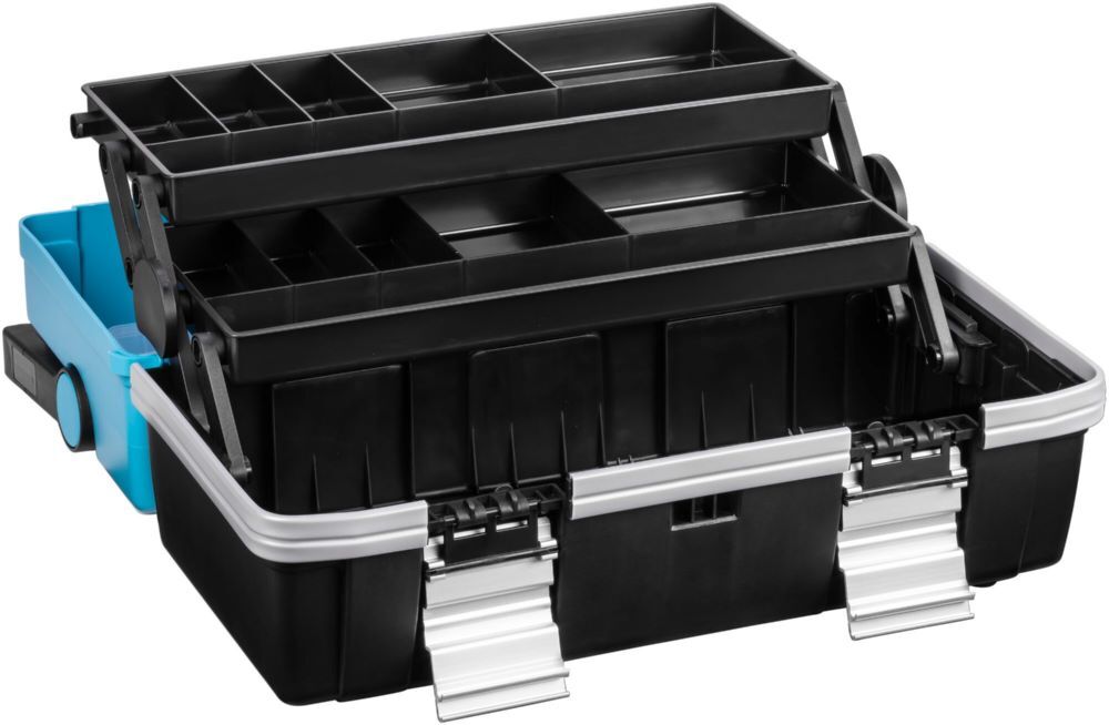 Hazet Kunststoff Werkzeugkasten L 470 x B 250 x H 215 mm blau schwarz Produktbild Hazet Kunststoff Werkzeugkasten L 470 x B 250 x H 215 mm blau schwarz bild 4