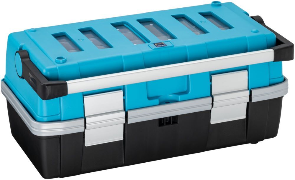 Hazet Kunststoff Werkzeugkasten L 470 x B 250 x H 215 mm blau schwarz Produktbild Hazet Kunststoff Werkzeugkasten L 470 x B 250 x H 215 mm blau schwarz bild 5