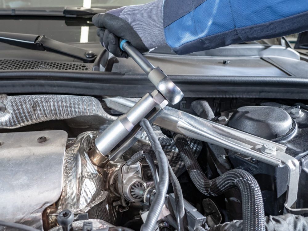 Produktbild Lambda Sonden Einsatz 1/2 Zoll Vierkant Außensechskant SW 22 mm bild 5