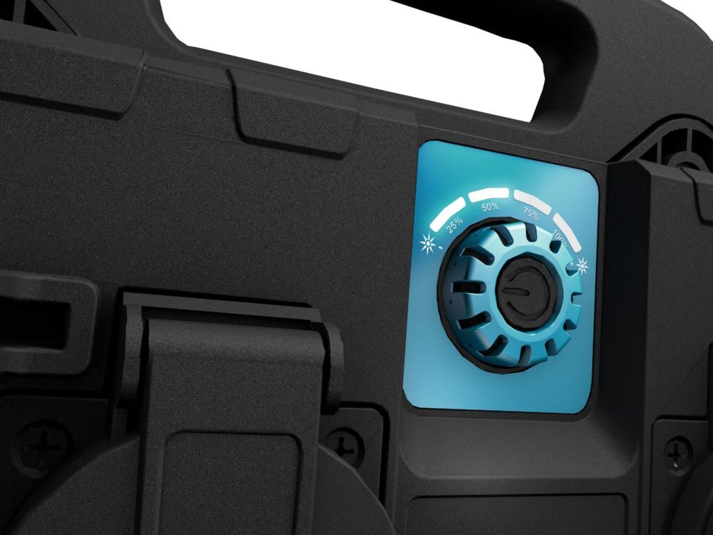 Produktbild Hazet LED Arbeitsstrahler · 60 Watt 1979FC-60 · L x B x H: 304 mm x 102 mm x 238 bild 5