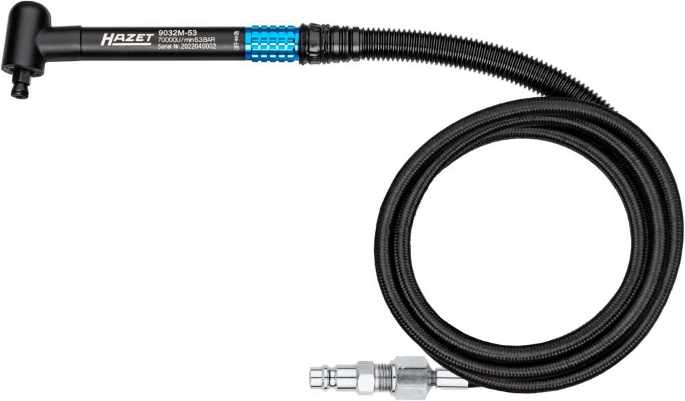 Hazet Mikro Stabschleifer abgewinkelt 9032M-53 Schlauchlänge 1,5 m Produktbild Hazet Mikro Stabschleifer abgewinkelt 9032M-53 Schlauchlänge 1,5 m