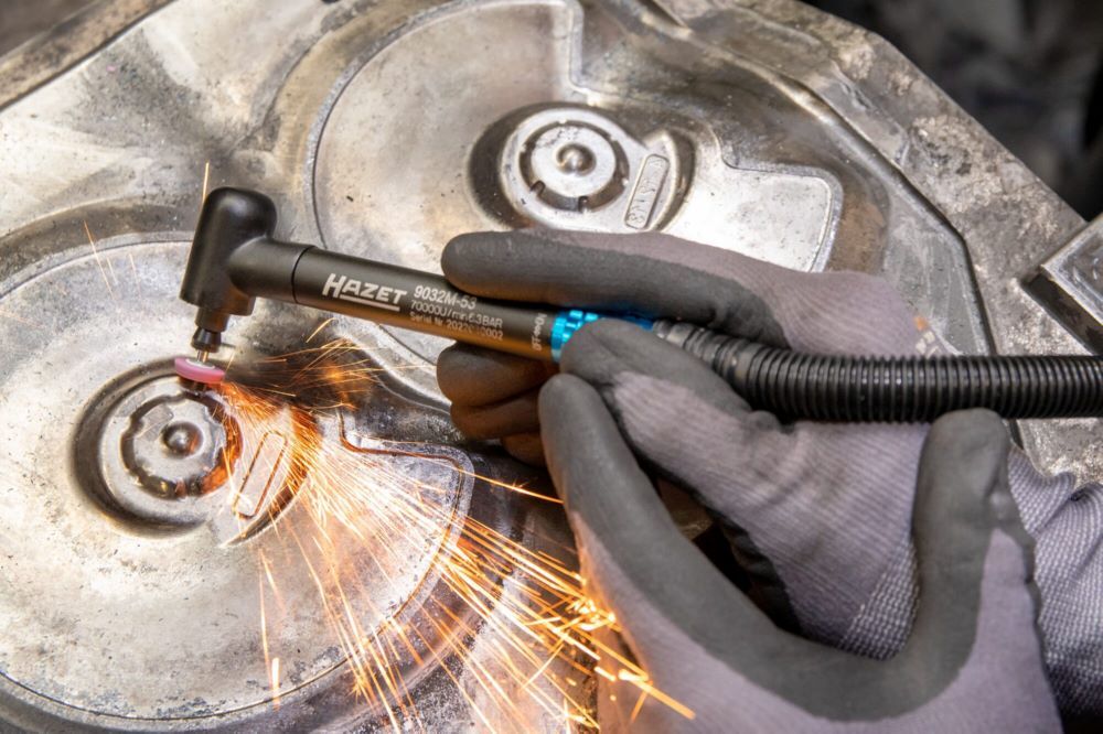 Hazet Mikro Stabschleifer abgewinkelt 9032M-53 Schlauchlänge 1,5 m Produktbild Hazet Mikro Stabschleifer abgewinkelt 9032M-53 Schlauchlänge 1,5 m bild 5