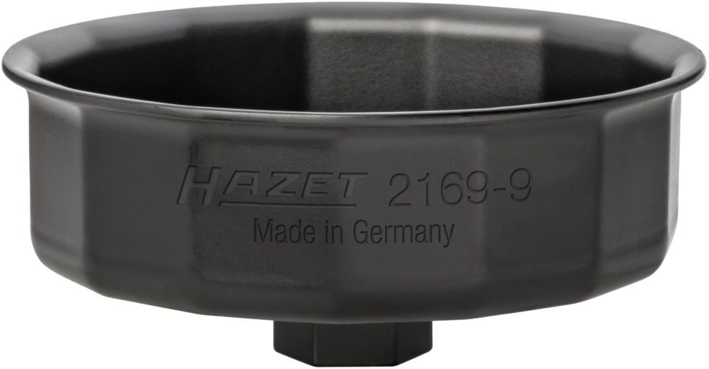 Produktbild Hazet Ölfilterschlüssel 2169-9 mit 24 mm Außen 15 kant Profil SW 105 mm