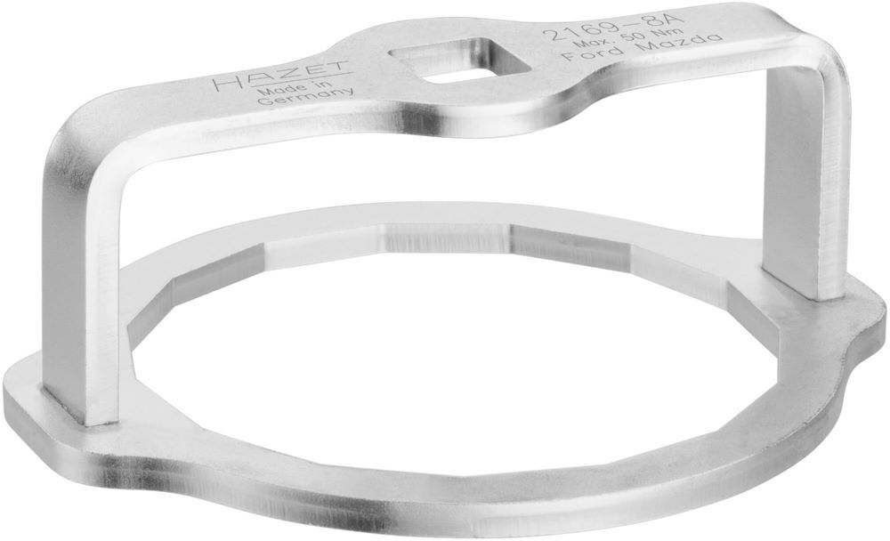 Produktbild Hazet Ölfilterschlüssel 2169-8A 1/2 Zoll Vierkant Außen 15 kant SW 74 mm