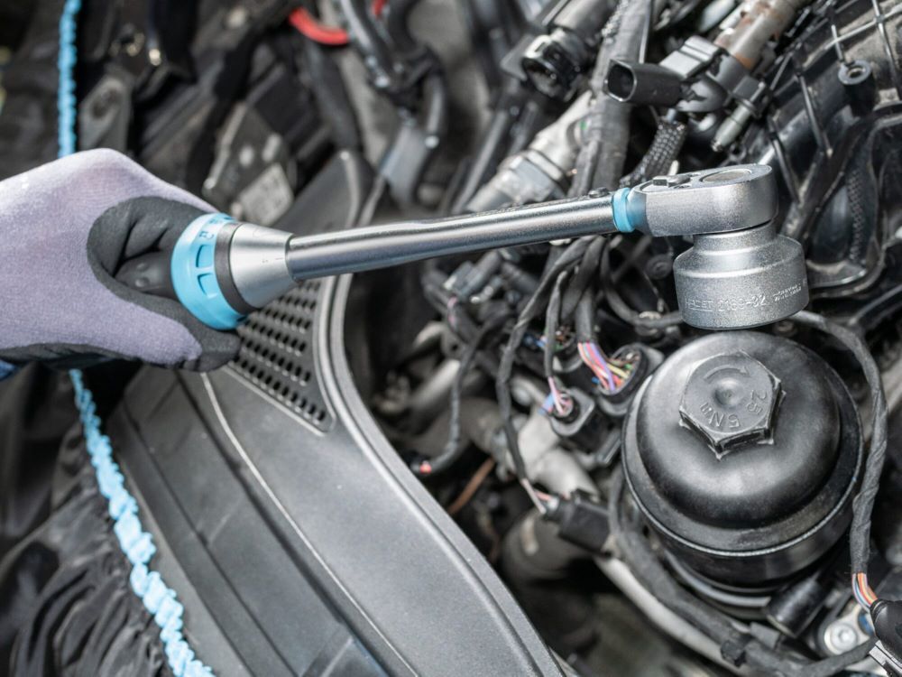 Produktbild KFZ Ölfilterschlüssel 2169-32 mit 3/8 Zoll SW 32 mm bild 4