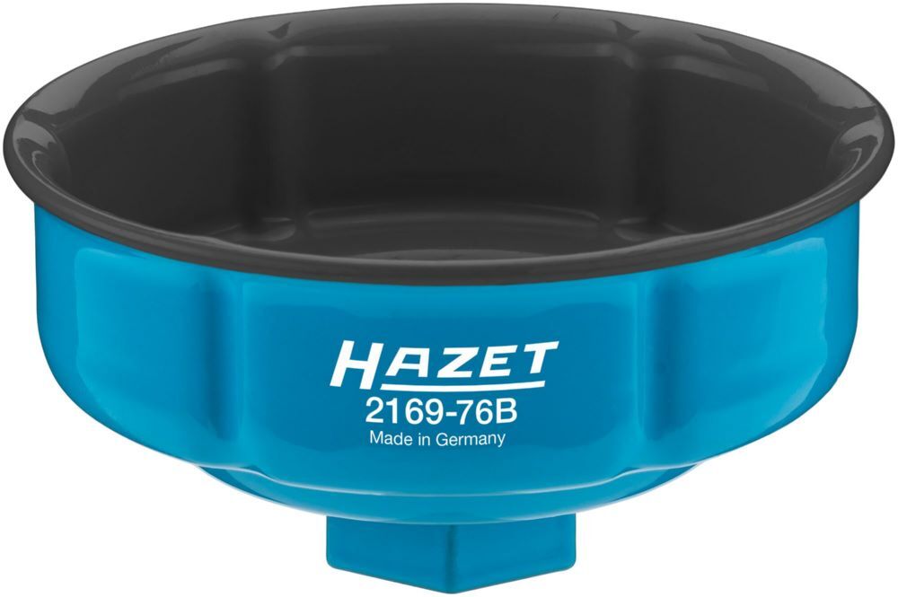 Produktbild Hazet KFZ Ölfilterschlüssel 2169-76B mit 1/2 Zoll SW 76 mm