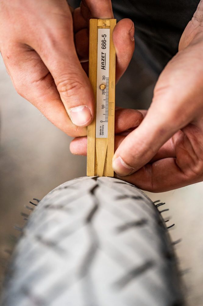 Produktbild Reifenprofil Tiefenmesser bis 30 mm Messtiefe 666-5 bild 3