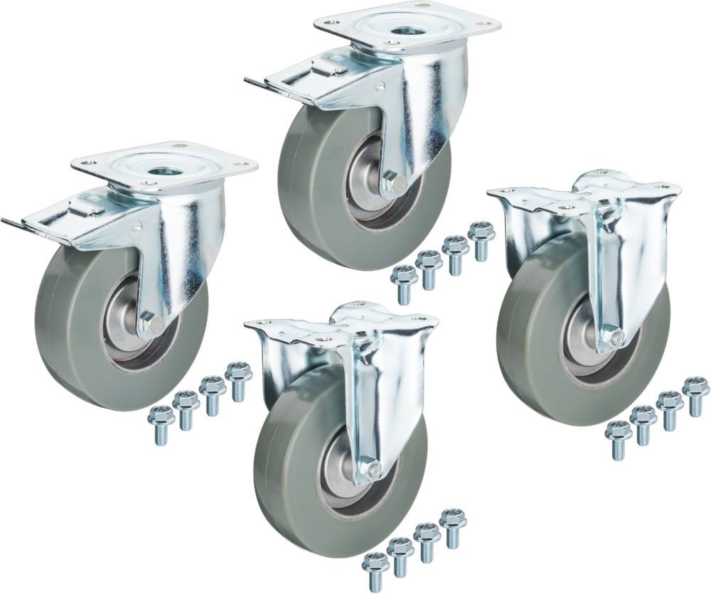 Hazet Rollen Satz 179ESD/4 umrüstung der Werkstattwagen Produktbild Hazet Rollen Satz 179ESD/4 umrüstung der Werkstattwagen