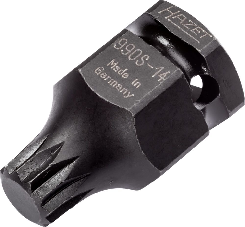 Produktbild Hazet Schlag Maschinen Schraubendreher Steckschlüsseleinsatz 990S-14 SW M14