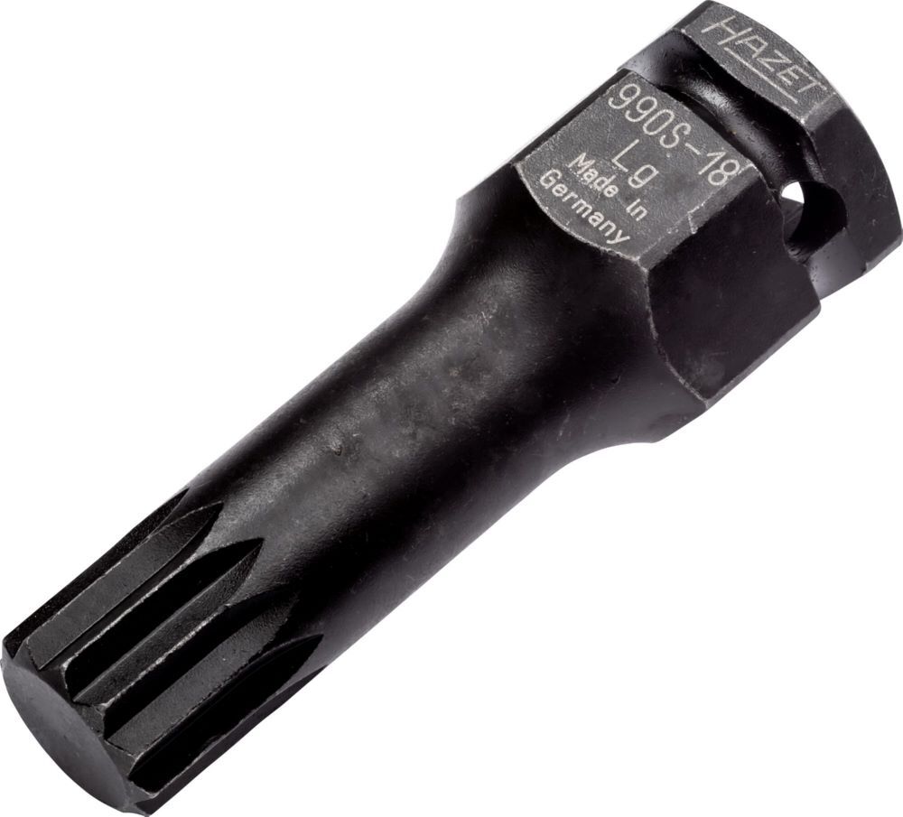 Produktbild Hazet Schlag Maschinenschrauber Steckschlüsseleinsatz 990S-18L SW M18