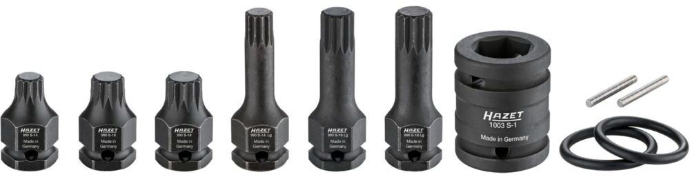 Produktbild Schlag und Maschinenschrauber Einsatz Satz 990S/11 mit 3/4 Zoll bild 5