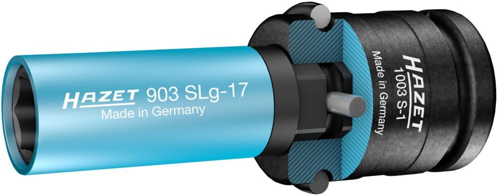 Hazet Schlag Maschinenschrauber Steckschlüssel Satz 163-612/40 3/4 Zoll Innen Vielzahn Produktbild Hazet Schlag Maschinenschrauber Steckschlüssel Satz 163-612/40 3/4 Zoll Innen Vielzahn