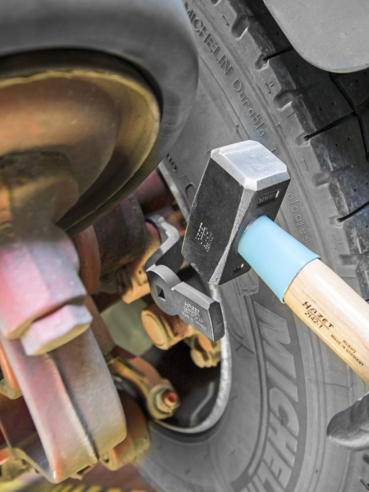 Produktbild Schlag Ringschlüssel mit 2 Schlagflächen 2872FS-24 1/2 Zoll SW 24 mm bild 4