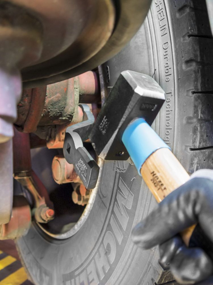 Produktbild Schlag Ringschlüssel mit 2 Schlagflächen 2872FS-24 1/2 Zoll SW 24 mm bild 5