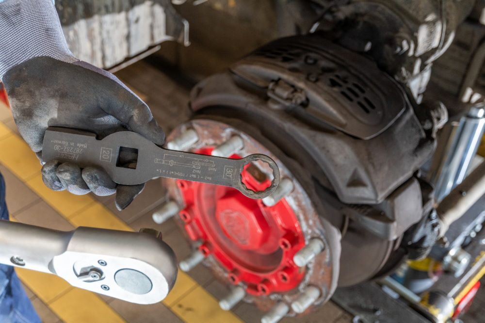 Produktbild Schlag Ringschlüssel mit 2 Schlagflächen 2872SZ-30 3/4 Zoll SW 30 mm bild 6