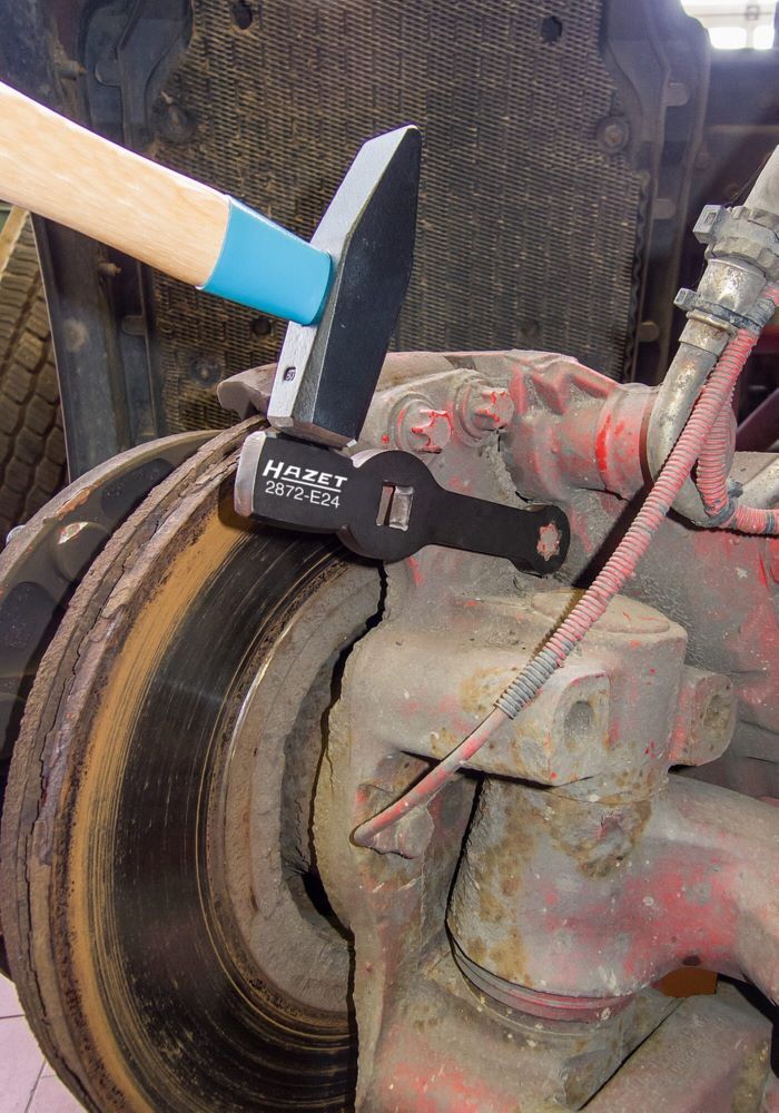 Produktbild Schlag Ringschlüssel NKW mit 2 Schlagflächen 2872-E24 3/4 Zoll SW E24 bild 3