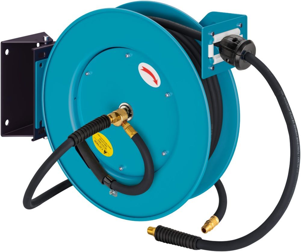 Hazet Schlauchaufroller offen 9040OS-10 schwenkbare Basis 20 m Produktbild Hazet Schlauchaufroller offen 9040OS-10 schwenkbare Basis 20 m