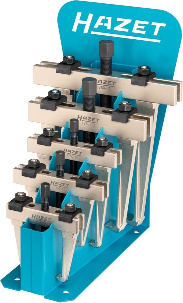 Hazet Schnellspann Abzieher Satz 2 armig 1750/5 mit 5 Teilen Produktbild Hazet Schnellspann Abzieher Satz 2 armig 1750/5 mit 5 Teilen bild 2