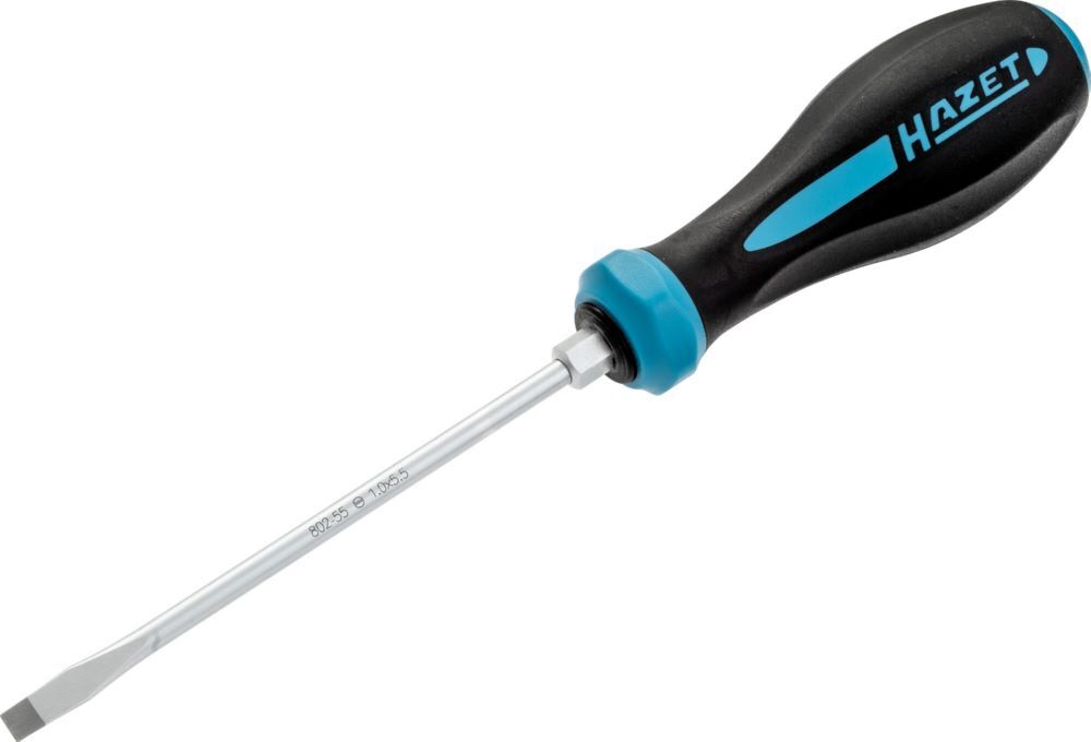 Produktbild Hazet Schraubendreher HEXAnamic® 802-55 Schlitz Profil SW 1 x 5,5 mm