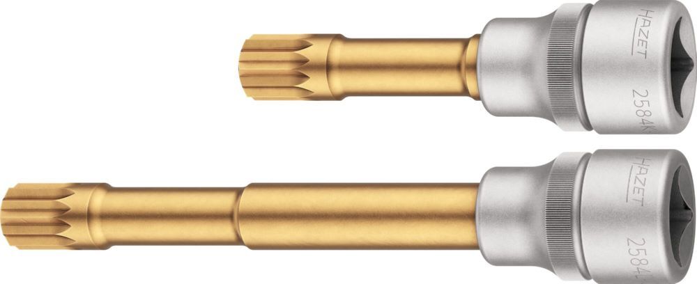 Produktbild Hazet Schraubendreher Steckschlüsseleinsatz Satz 2584-12/2 mit 1/2 Zoll SW M12