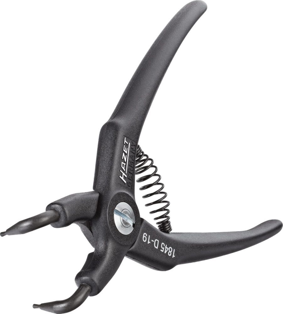 Produktbild Hazet Sicherungsringzange 1845D-12 90 Grad abgewinkelt Länge 133 mm