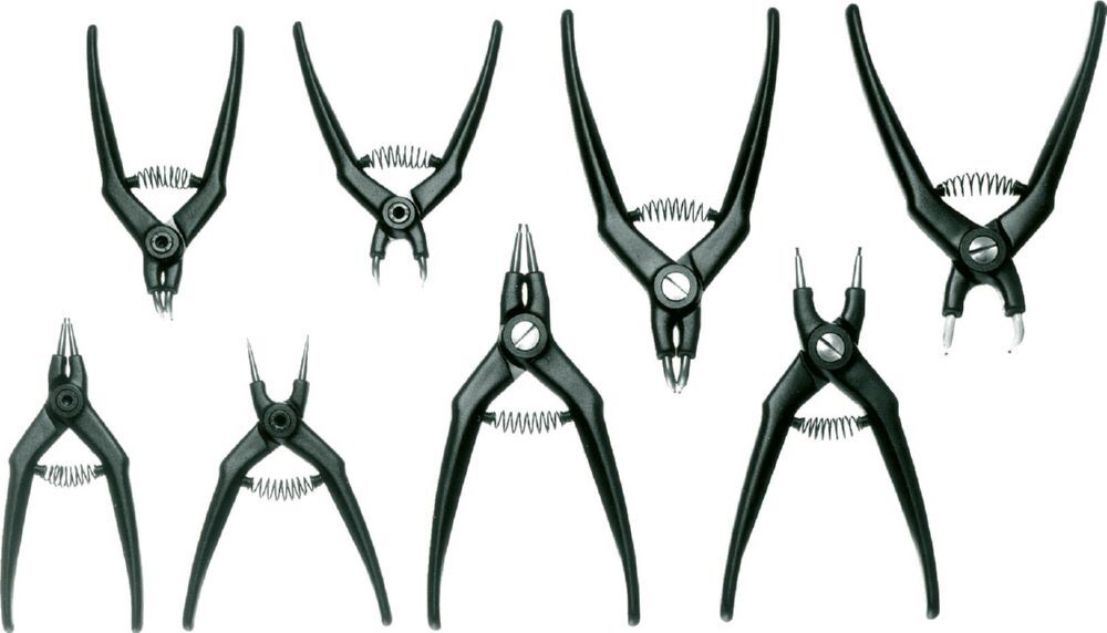Produktbild Hazet Sicherungsringzangen Satz 1845/8 Länge 180 mm 8 teilig