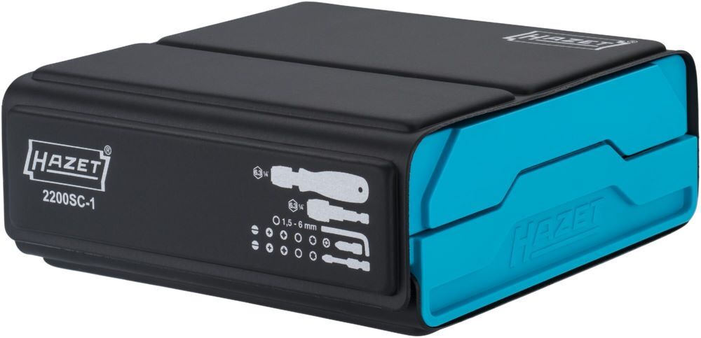 Produktbild Smart Case Bit Satz 2200SC-1 mit 1/4 Zoll Profile 69 teilig bild 6