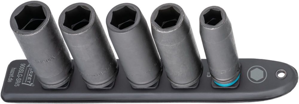 Hazet SmartRail Flexible Steckleiste 900SLG-SR/5 mit 1/2 Zoll 13 17 19 22 24 Produktbild Hazet SmartRail Flexible Steckleiste 900SLG-SR/5 mit 1/2 Zoll 13 17 19 22 24 bild 2