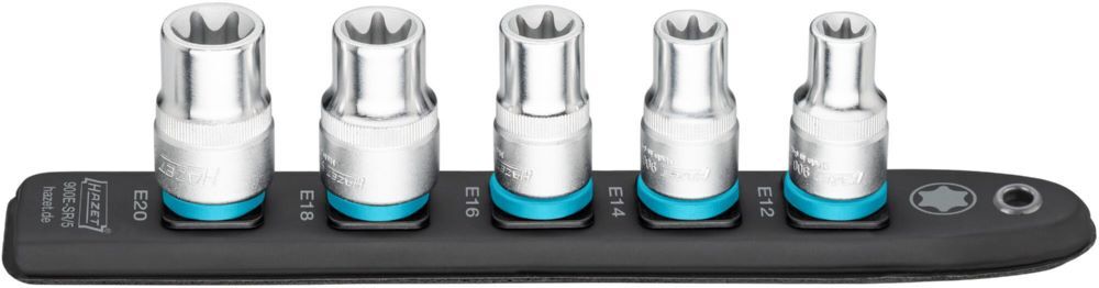 Produktbild Hazet SmartRail Steckleiste 900E-SR/5 mit 1/2 Zoll E12 E14 E16 E18 E20