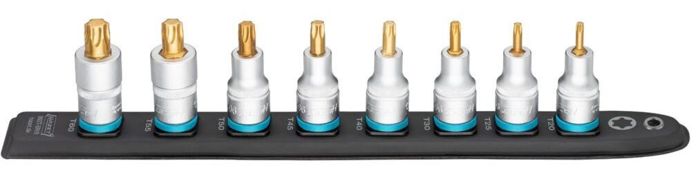 Hazet SmartRail Flexible Kunststoff Steckleiste 992T-SR/8 1/2 Zoll Vierkant Torx Produktbild Hazet SmartRail Flexible Kunststoff Steckleiste 992T-SR/8 1/2 Zoll Vierkant Torx