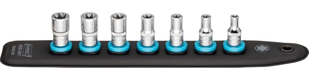 Produktbild Hazet SmartRail mit 7 Steckplätzen 850E-SR/7 1/4 Zoll 6,3 mm Vierkant