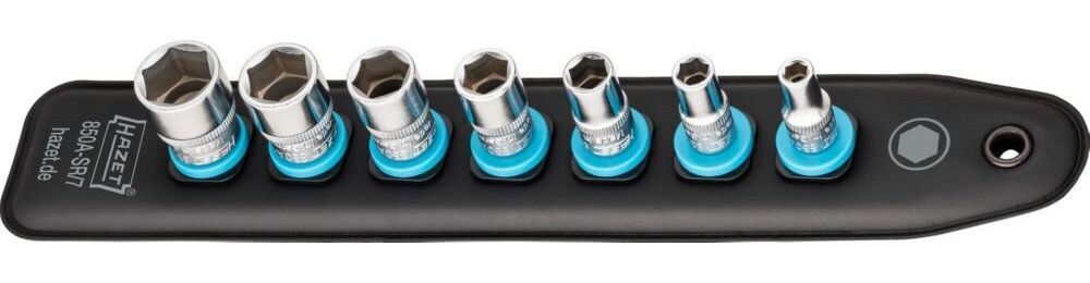 Produktbild Smart Rail mit 7 Steckplätzen 850A-SR/7 Vierkant Außensechskant 7 teilig bild 2