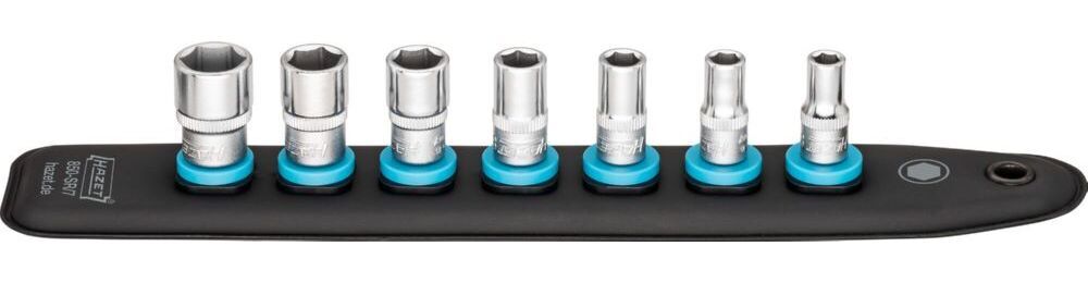 Produktbild Hazet Smart Rail 7 Steckplätzen 850-SR/7 mit 1/4 Zoll 5,5 6 7 8 10 11 13